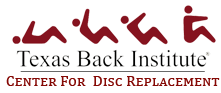 Center For Disc Replacement – Texas Back Institute